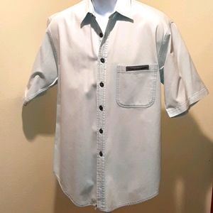 HARLEY-DAVIDSON PALE BLUE SHORT SLEEVE SHIRT